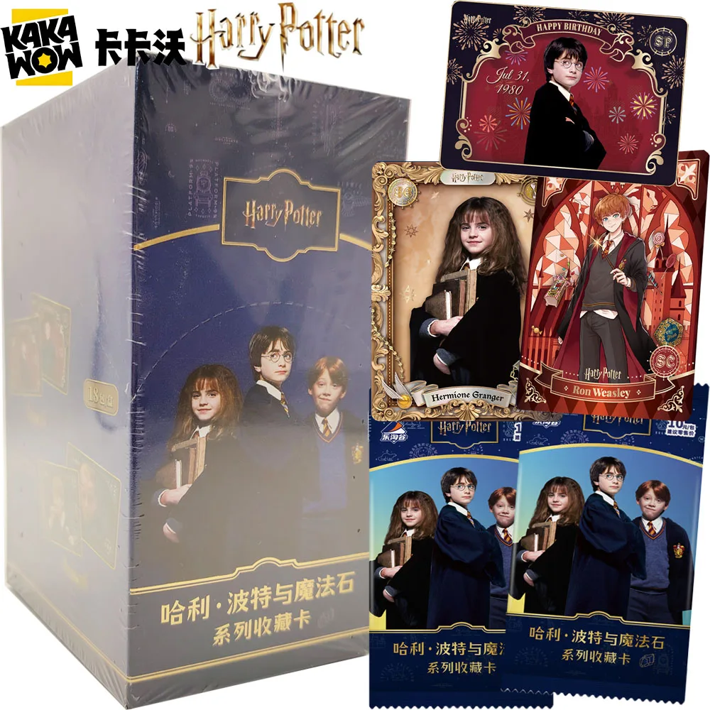 Official Kakawow Fantasy Adventure Movie Harry Potter and The Sorcerer's Stone Cards Children Cherish Limited Exquisite Card