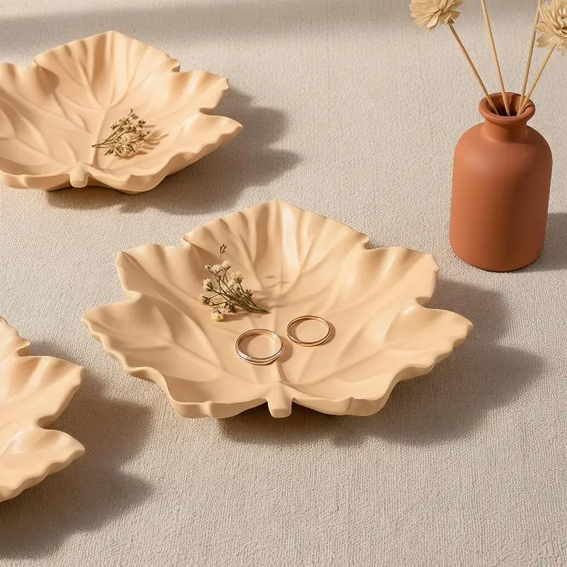 3D-Blatt-Aschenbecher-Harzform, Silikonform für Aschenbecher, Gießform für Schmuckbehälter, Kunst für DIY-Harzuntersetzer und Tassenmatten – Detail 2