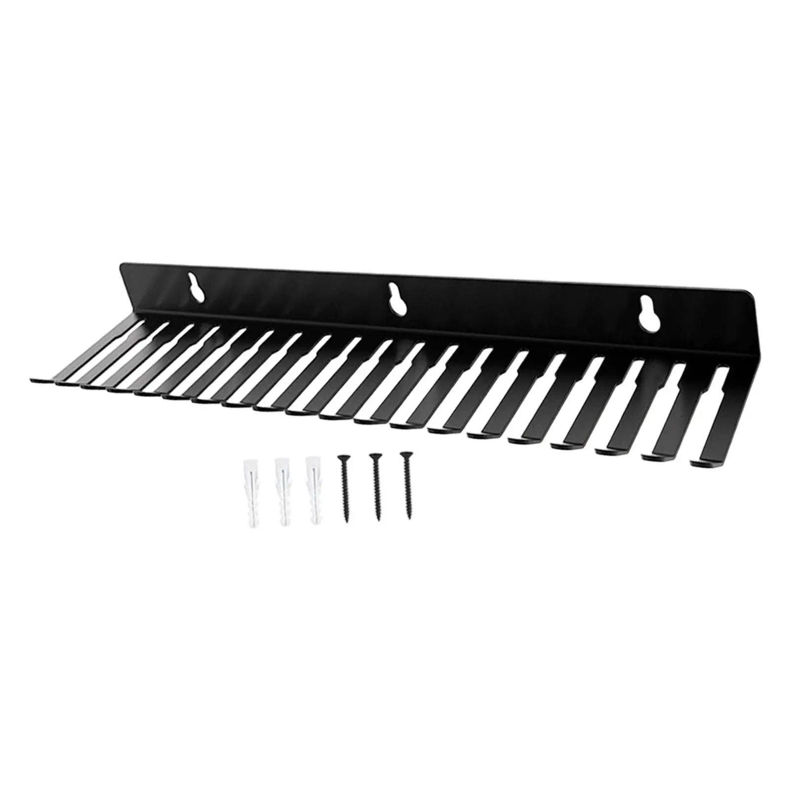 Compact Cable Management Rack Premium Stainless Steel Wire Organizer Shelf for Organized Charging Desk Setup