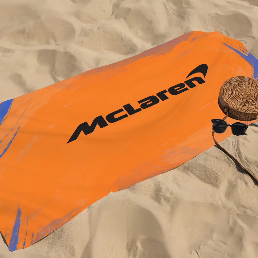

Race M-McLaren-S Cars Logo Towel Soft Pool Gift For Travel Gym Shower Camping Quick Dry Sports Large Beach Towel