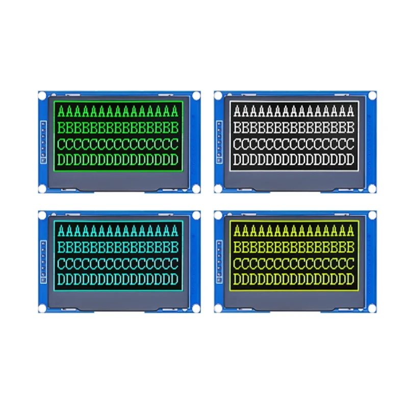 Módulo de exibição LCD OLED, interface serial para arduino UNO R3 C51, SSD1309, 12864, 7 pinos, SPI, IIC, I2C, 2,4 ", 2,42", 128x64