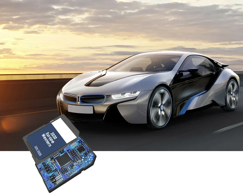 RNS 310 V12 أوروبا الغربية تستخدم لعلبة 2K من 2005 إلى 2017 Sat NAV GPS خريطة غطاء بطاقة ألمانيا فنلندا فرنسا جبل طارق #6