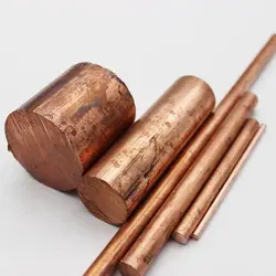 Copper Round Rod Bar 2mm 3mm 4mm 5mm 6mm 7mm 8mm 10mm 12mm 15mm 20mm 22mm 23mm 25mm 26mm 28mm 30mm 40mm 50mm 60mm 70mm 80mm 90mm