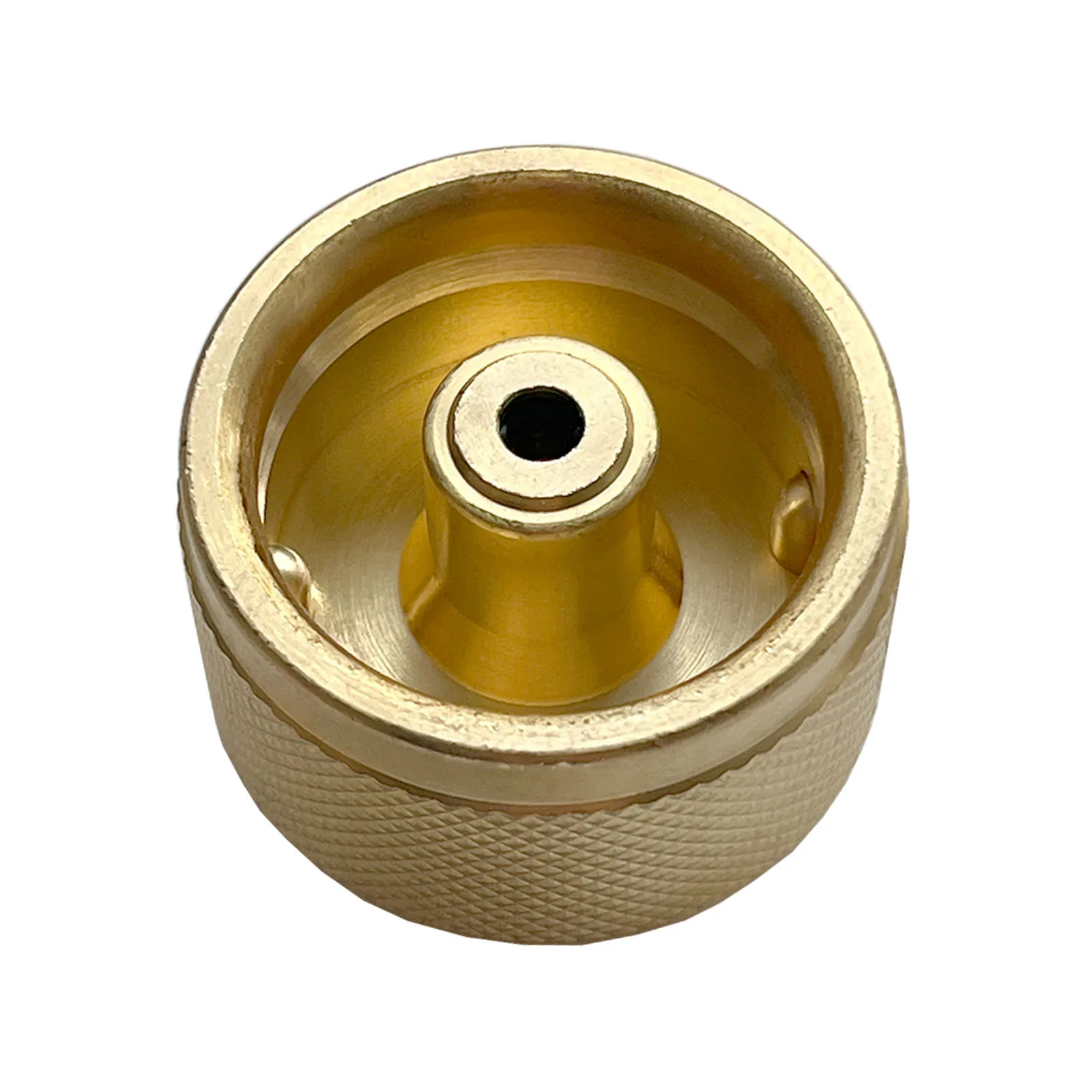 Campingmoon Adaptateur de gaz propane pour réchaud de camping - Entrée de petit réservoir EN417 - Sortie de valve Lindal - Argenté