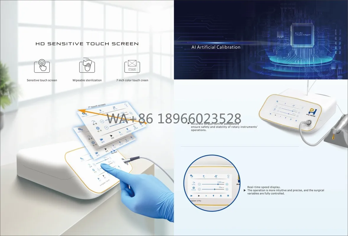 

MotorImported Motor With LEDHigh-end White AppearanceDental Implants and Surgical SuppliesDental SurgeryMicro Motor Controller
