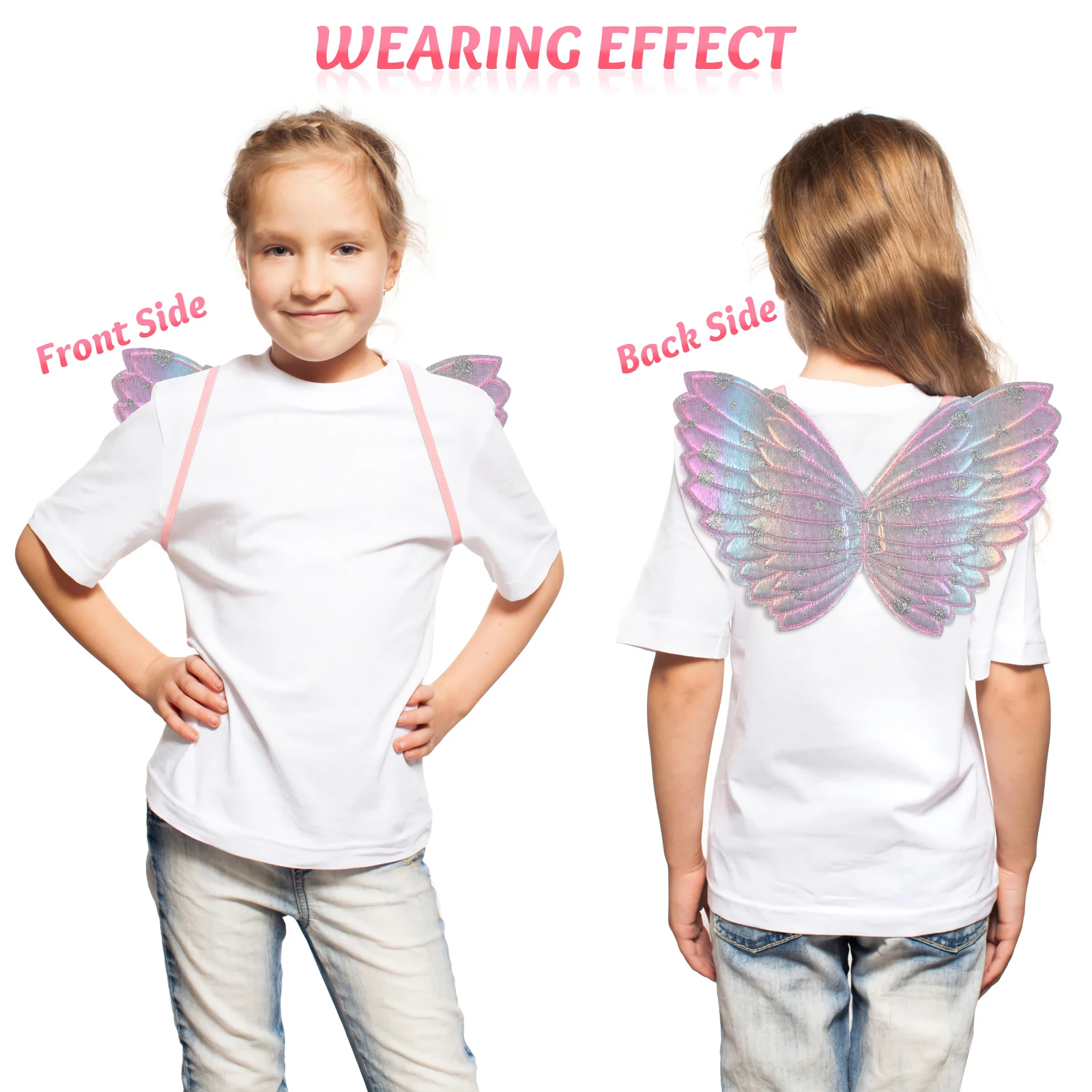 Kids Fairy Wing kinderkostuums voor cosplay rekwisieten