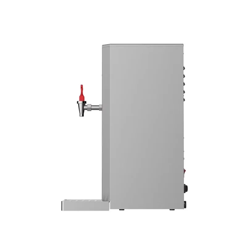 Electric 450 High Flow Hot Water Dispenser For Hotels Automatic System Stand Installation Stainless Steel Housing