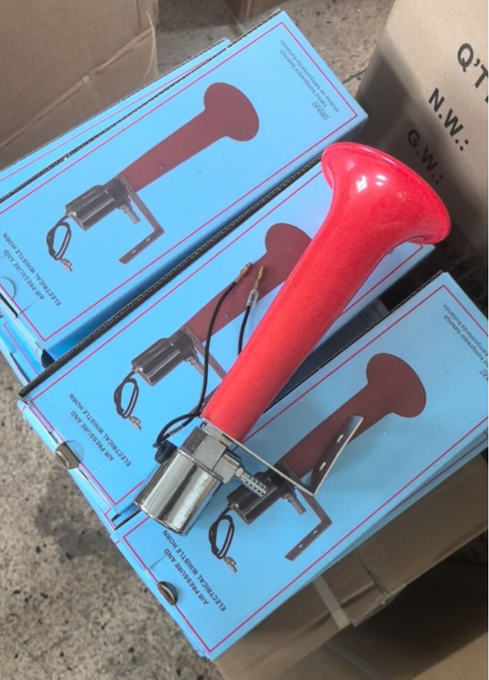 Bird Call Air Horn Whistle, Universal Electric Horn with Stereo Sound Effect for Car Motorcycle Truck Refit