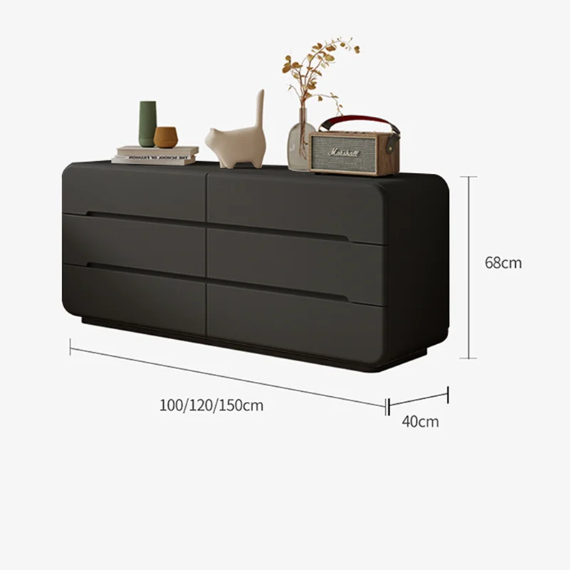 خزائن غرفة المعيشة ذات الطراز البسيط مع أدراج خزانة عرض تخزين حديثة خفيفة أثاث منزلي فاخر لصالونات التجميل #2