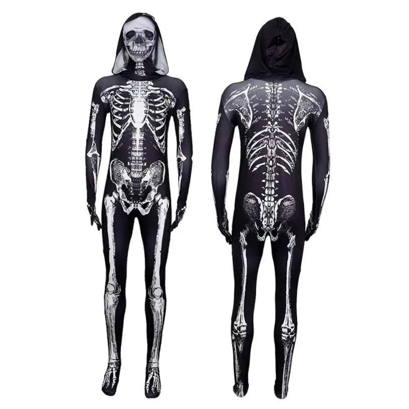

loween Skeleton Cosplay Costume Ladies' Ethnic Stage Wear Skeleton Outfit loween Par Costume Skeleton Dr