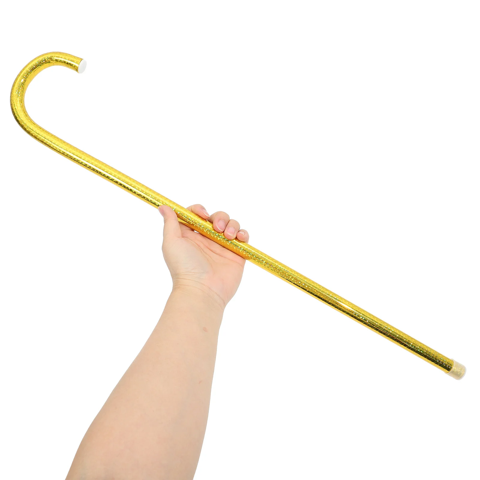 

Children Jazz Dance Cane Prop Lightweight Walking Stick Accessory for Halloween Cosplay Party Performance Stage Decorative