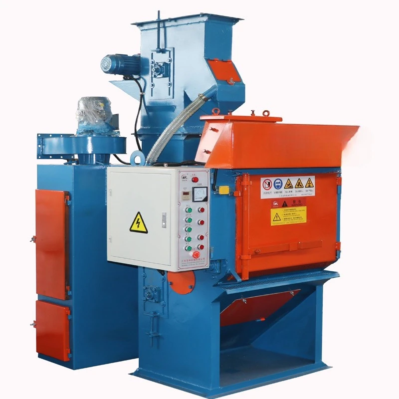 Various types of crawler shot blasting machine hardware die casting rust removal cleaning machine