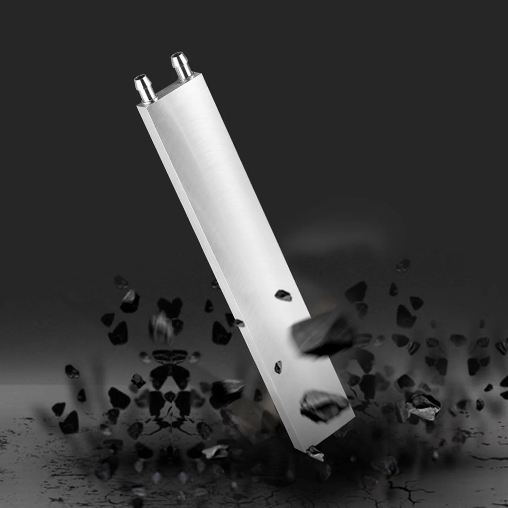 

3X алюминиевый блок водяного охлаждения 240X40x12 мм, охладитель для радиатора процессора компьютера