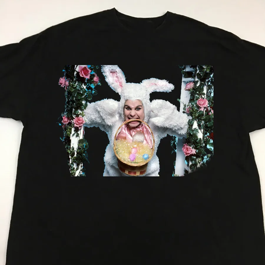 

Merry Xmas And Happy Easter Ozzy Black unisex All size Shirt Gift Funny C659