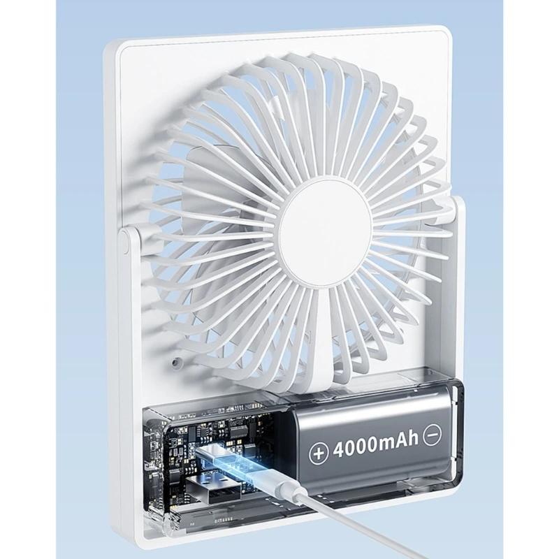 سطح المكتب مروحة تعديل الجدول مروحة لتحسين تبريد مكتب سيارة داخلي في الهواء الطلق