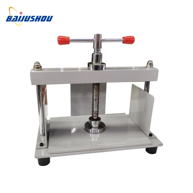 

A4 size Manual flat paper press machine for photo books, invoices, checks, booklets, Nipping machine