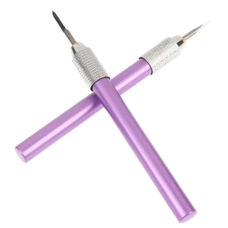 @*Metal Triangular Curved Engraving Knife For Model Making Metal Scraper Tool