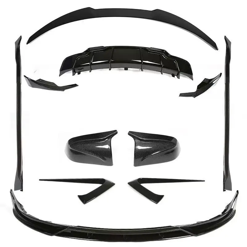 

Body Kit for Teslas Model Y Car Parts Including Front Lip Rear Diffuser Spoiler Side Skirts Fog Lamp Daytime Running Lights