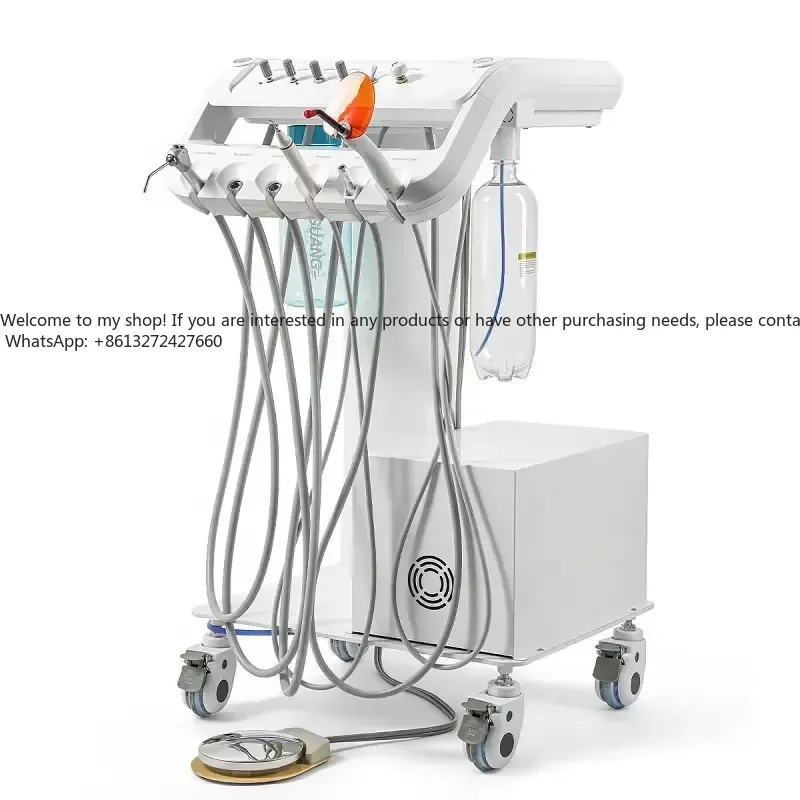 Portable Turbine Unit Suitcase Full Set With Air Compressor Free Air Bottle 13L Mini Mobile Cart Unit