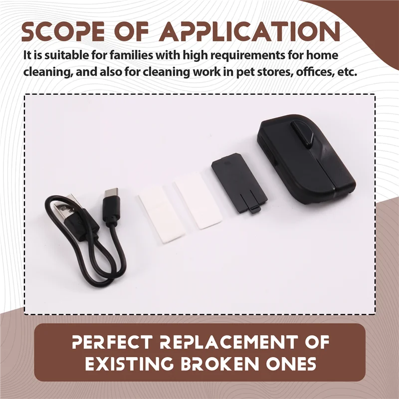 A23F-Vacuum Cleaner Light Dust Display LED Lamp With 2 Lighting Modes Universal Vacuum Attachments