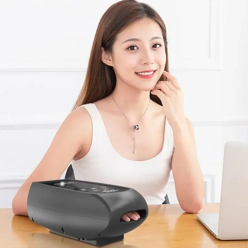 

Smart Portable Electric Home Use Hand Massager Kneading Hot Compress Hand Relaxation