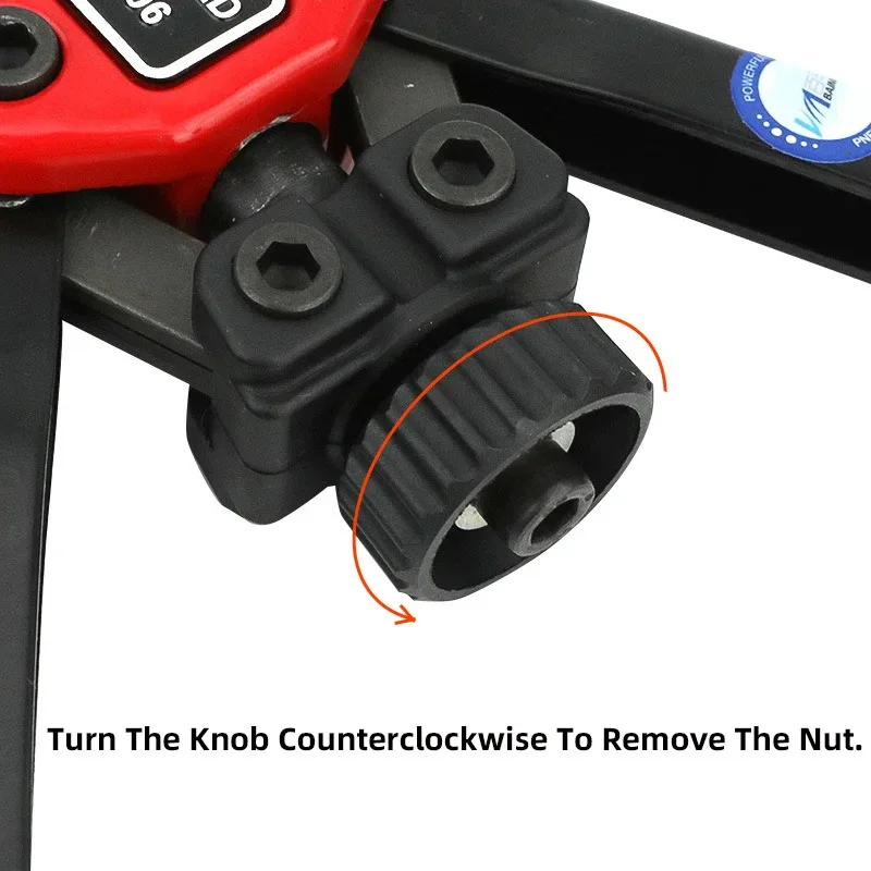 

BT-606 Riveter Gun Tool Threaded Hand Rivet Nut Gun M3 M4 M5 M6 M8 Double Insert Manual Double Handle Riveter Tool 200pcs Nuts