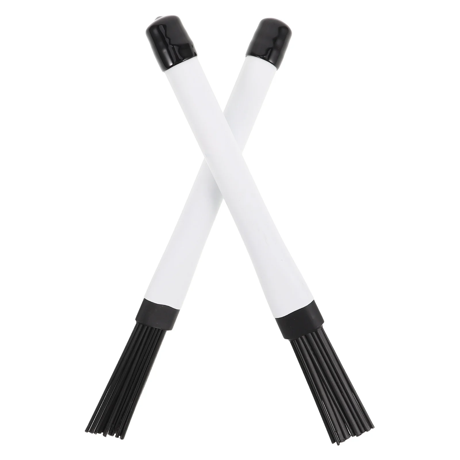 

1Pair Nylon Drum Brushes Snare Drum Brush Wire Brush Drumsticks Jazz Acoustic Performance Musical Instrument Accessory