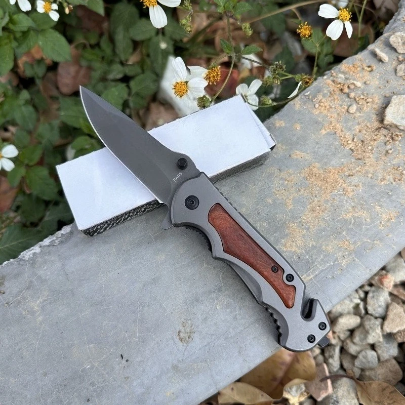 

Compact Folding Knife, Jungle Adventure Tool Outdoor Camping EDC Tactical Hunting Knife Practical Cutting Knife Men's Gift