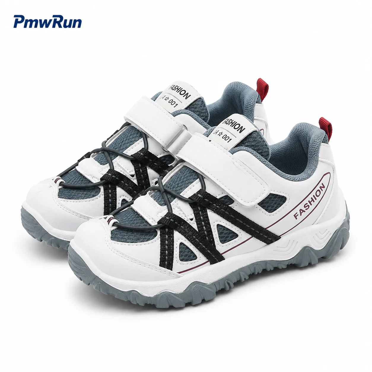 PU Leather Sport Shoes For Children 2026 Autumn Teenager Kid's Sneakers Anti-slippery Running Footwear For Boys Girls