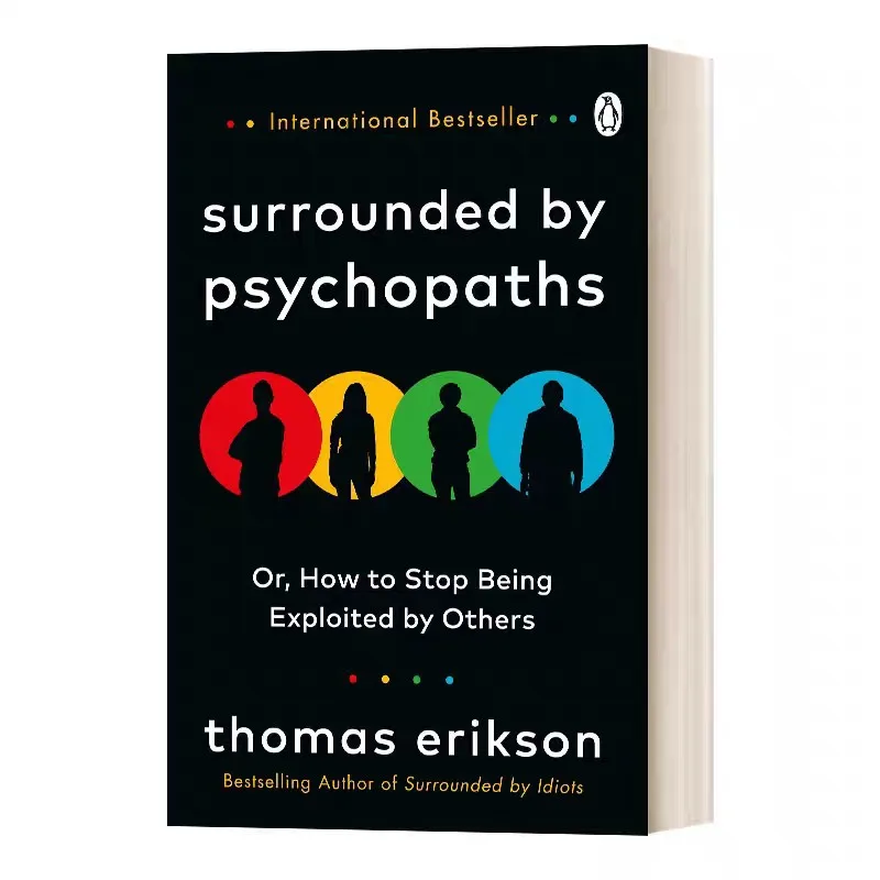 Surrounded by Psychopaths Thomas Erikson English Book Interpersonal Psychology Behavior Analysis Self Growth Reading Book