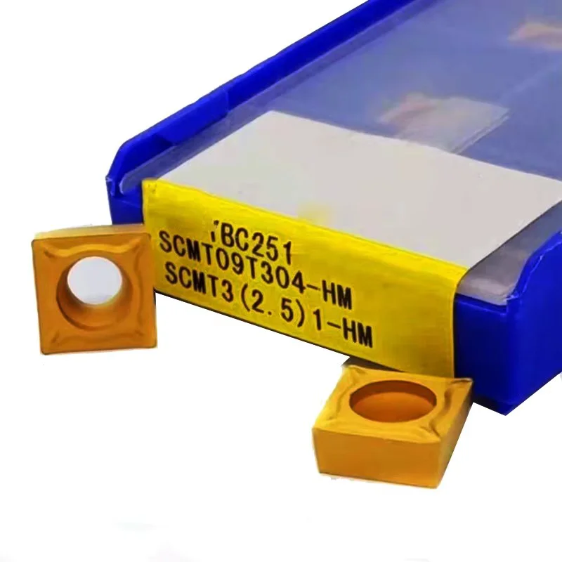 

10 шт. твердосплавные вставки SCMT09T304 SCMT09T308 SCMT120404 SCMT120408 SCMT120412 HM ZBC251 ZBC252 Токарный станок с ЧПУ Токарные инструменты для металла