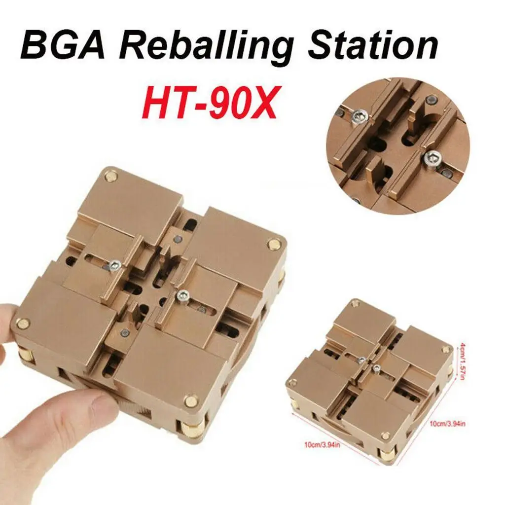 Adjust Aluminum 80mm 90mm Magnet BGA Reballing Station Soldering