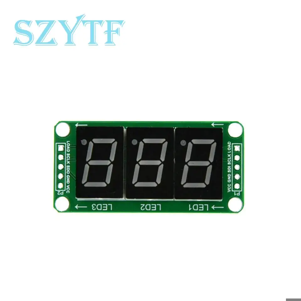 74HC595 2/3/4 Digits 2-Segment Digital Tube Display Static Drive Module Can Be Seamlessly Connected In Series With 0.5-inch  image 4