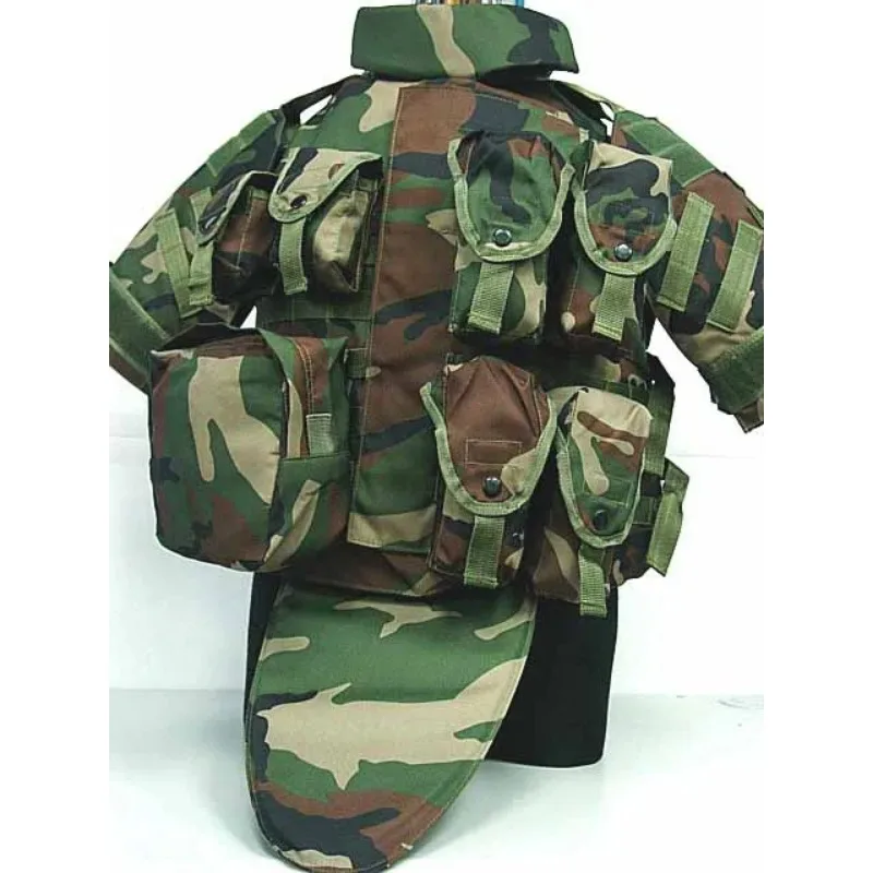 Accesorio de entrenamiento multiusos CS chaleco multiusos táctico caza camuflaje chaleco de combate súper protector