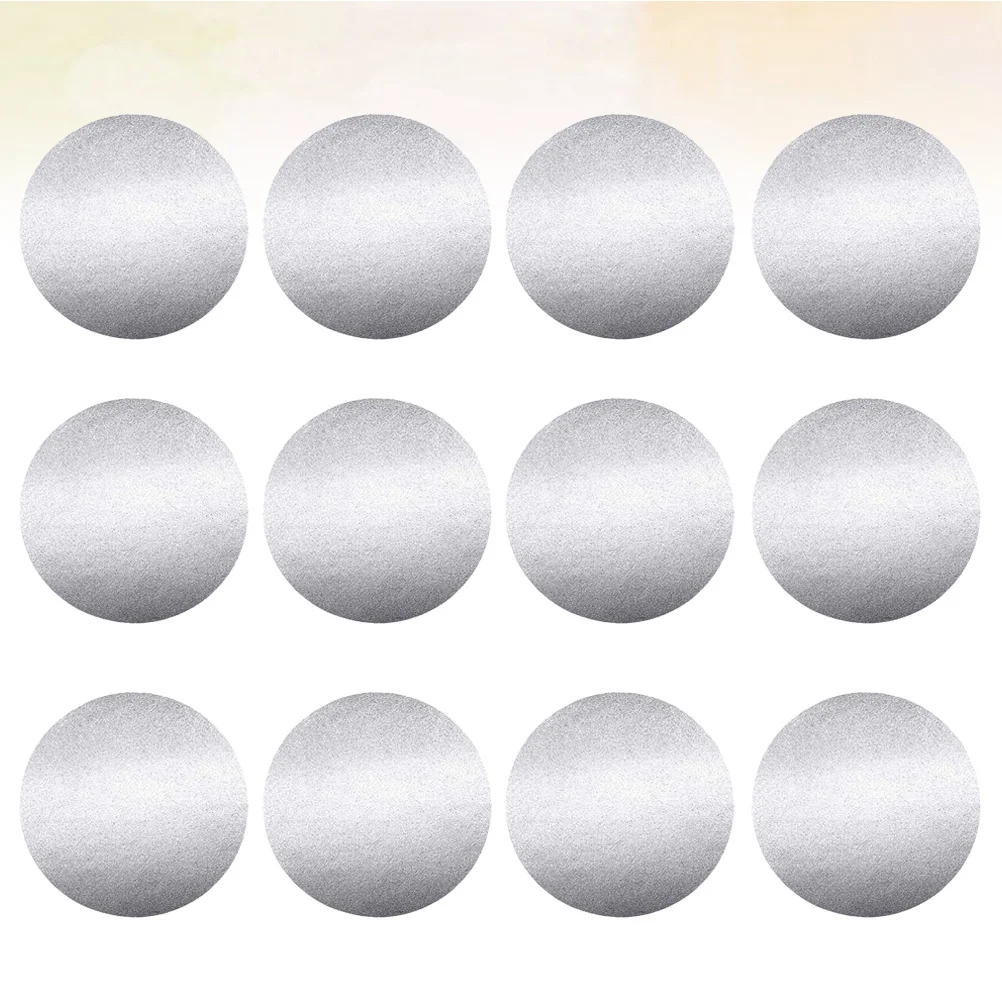 

Creative Round Sticker Label 2 Roll Scratch Decals Party Gift Notepad Furniture Adhesive Labels Off