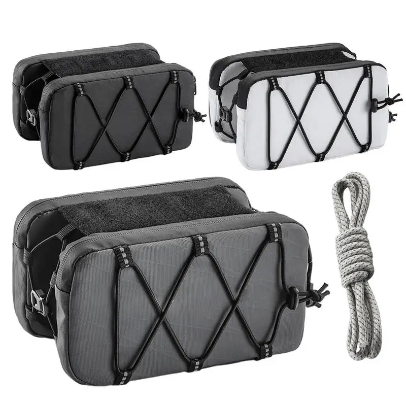 

Cycle Tube Bag Multifunction Front Frame Storage Organizer Cycling Accessories Storage Organization Large Cycle Tool Bag