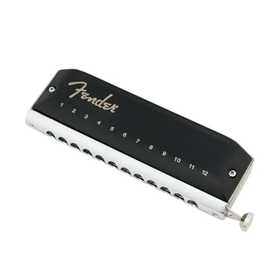 هارمونيكا Fender Groove Pro لوني لعشاق الموسيقى والمبتدئين 12 فتحة مفتاح C هدية مثالية للموسيقيين #1