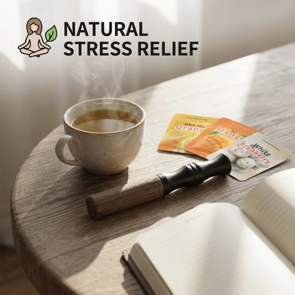 

Natural Oral Breathing Stick Portable Relaxation Inhaler Stick With Premium Flavored Core Refreshing Breath For Daily Use
