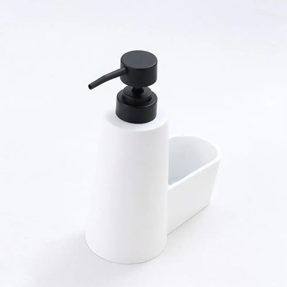 Resin Manual Soap Dispenser Matte Press Pump Bottle Kitchen Sink Lotion Container Dish Soap Organizer Cleaning Supply
