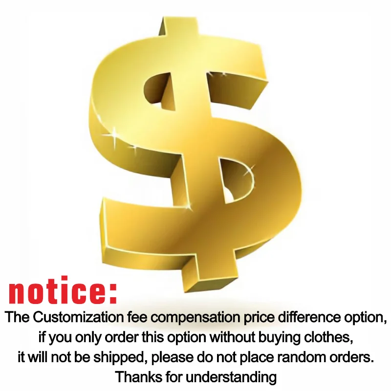 

Customized product fees