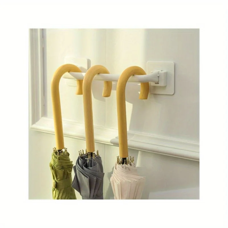 

Umbrella Shelf Entry Door Organizer Wall Mounted Drainage Rack Placement Rack Entryway Hooks