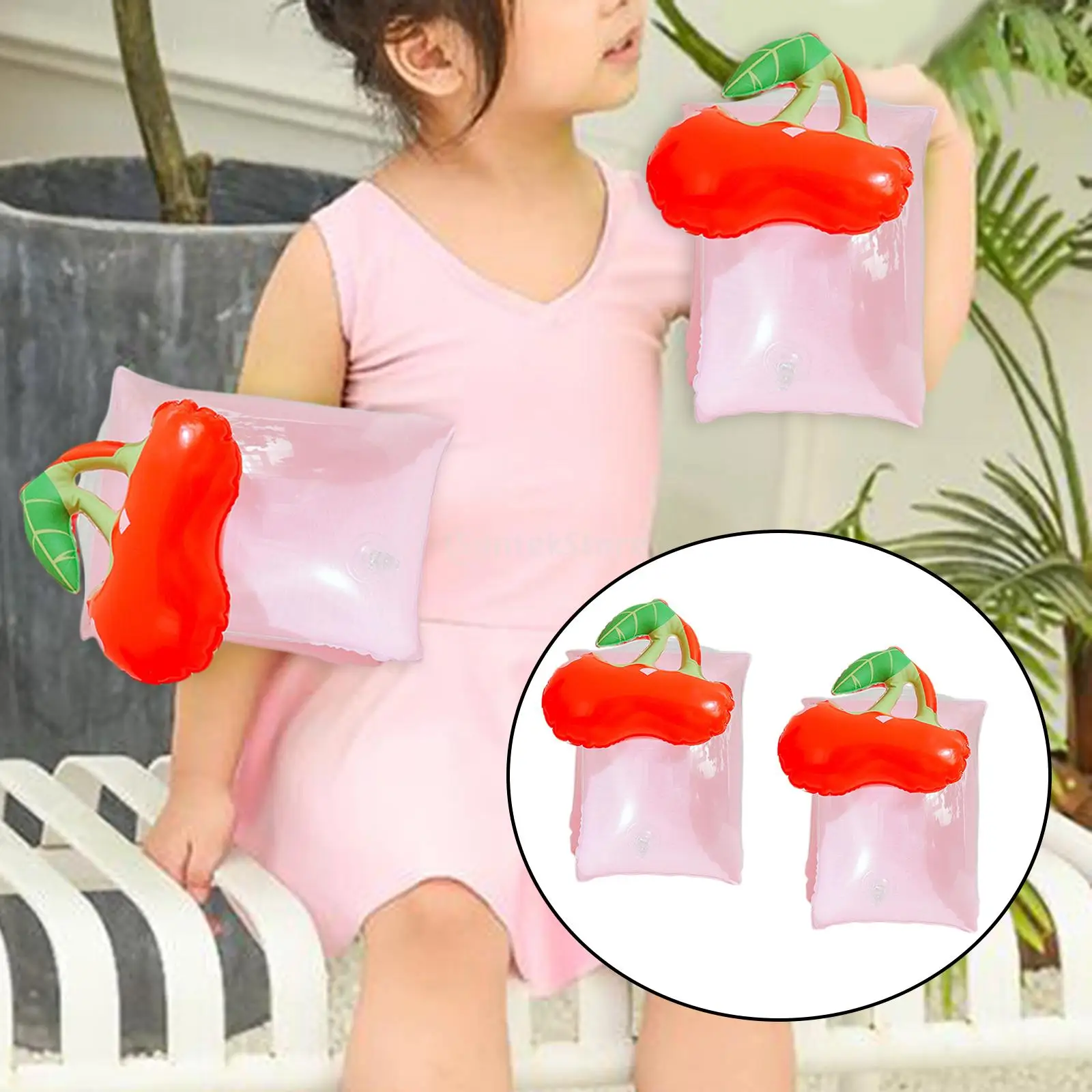 بولي كلوريد الفينيل الكبار الطفل نفخ حمام سباحة حلقات الذراع دائرة تعويم المياه الأكمام حلقات السباحة أنبوب الذراع العصابات البلاستيكية الذراع السباحة الأطفال #5