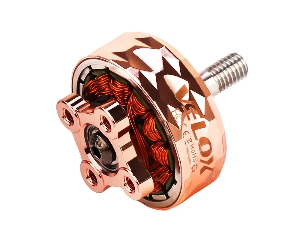 T-Motor VELOX VELOCE V2307 V2 1950KV 6S 2550KV 4S Brushless Motor W/4mmTitanium alloy shaft 5inch propeller for FPV Racing Drone