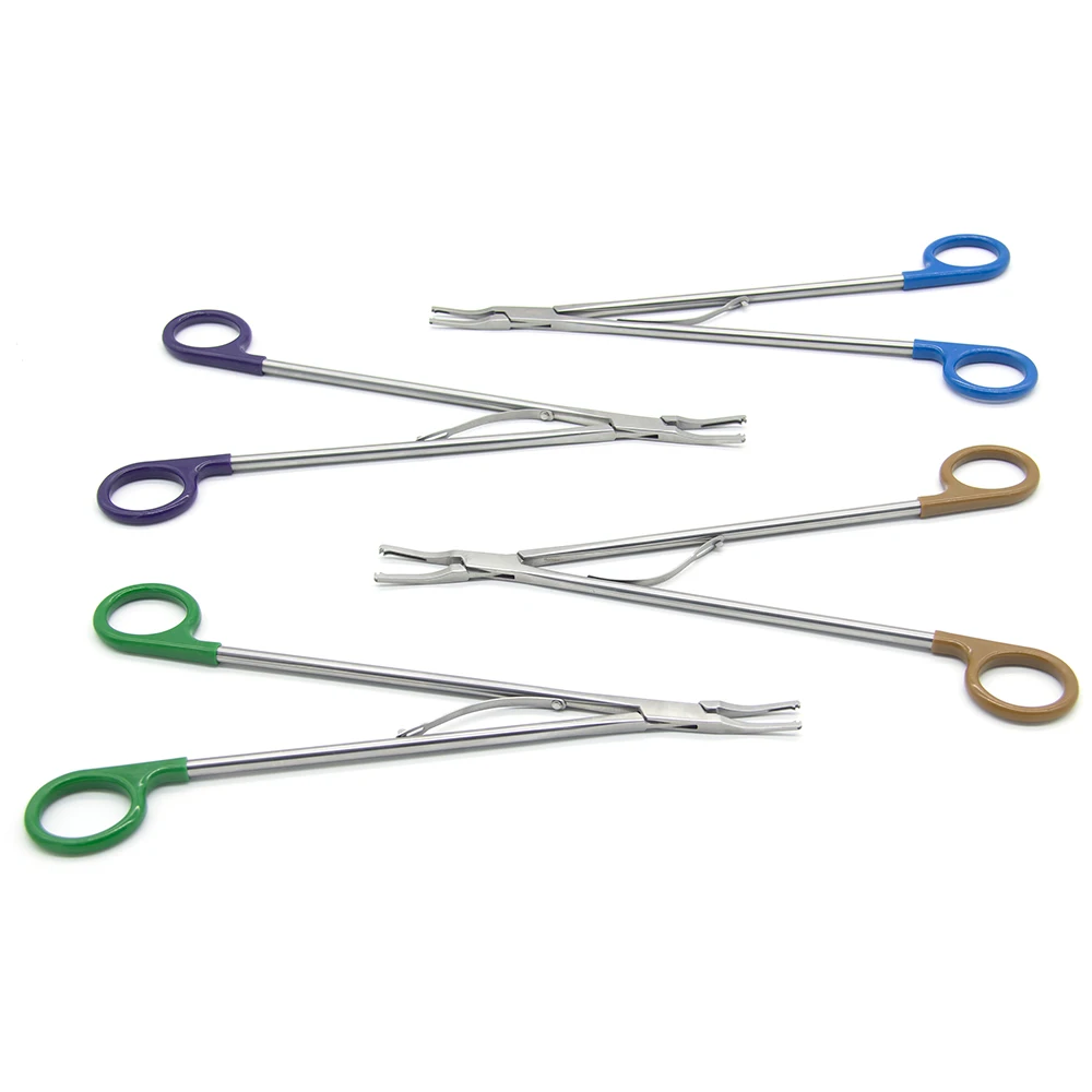 General Surgical Ligation Clips Applier, Hemolok Polymer Clip Applicators For Open Surgery
