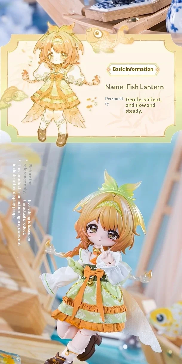 Echte COME4FREE BJD-Puppe Blindbox, bewegliche Actionfigur, Sammlerstück, Anime-Charaktermodell, Schreibtischdeko, Geburtstagsgeschenk – Detail 13
