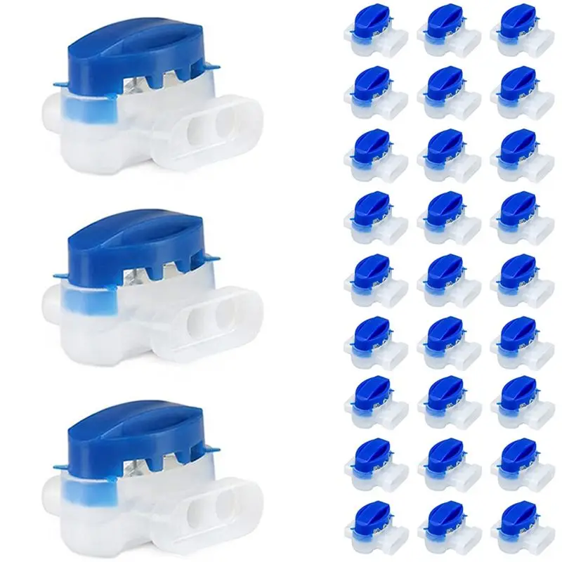 Mowing Robot Cable Clamp Waterproof Connection Clamp No-Stripping Type For Lawnmower