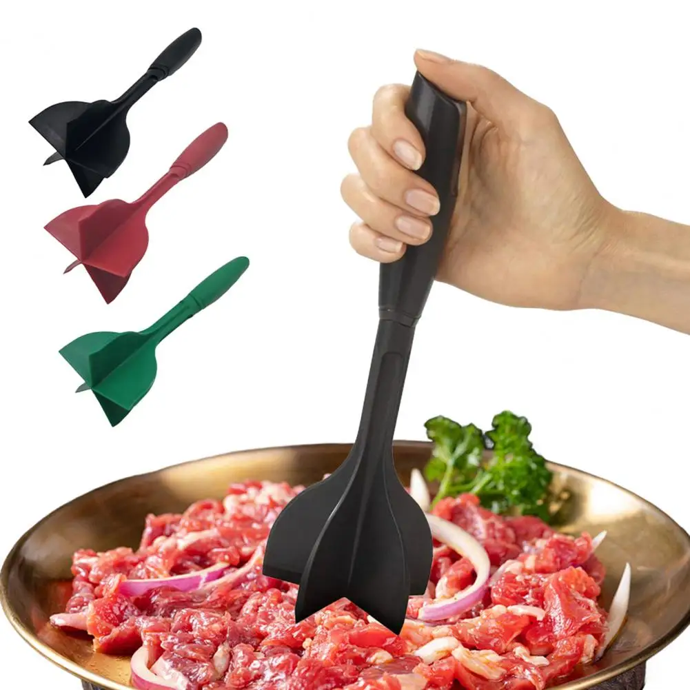 Meat Chopper Tool 5-Blade Hamburger Smasher For Ground Beef Turkey Eggs Potatoes Handle Kitchen Gift For Cooking Lovers 고기 절단기