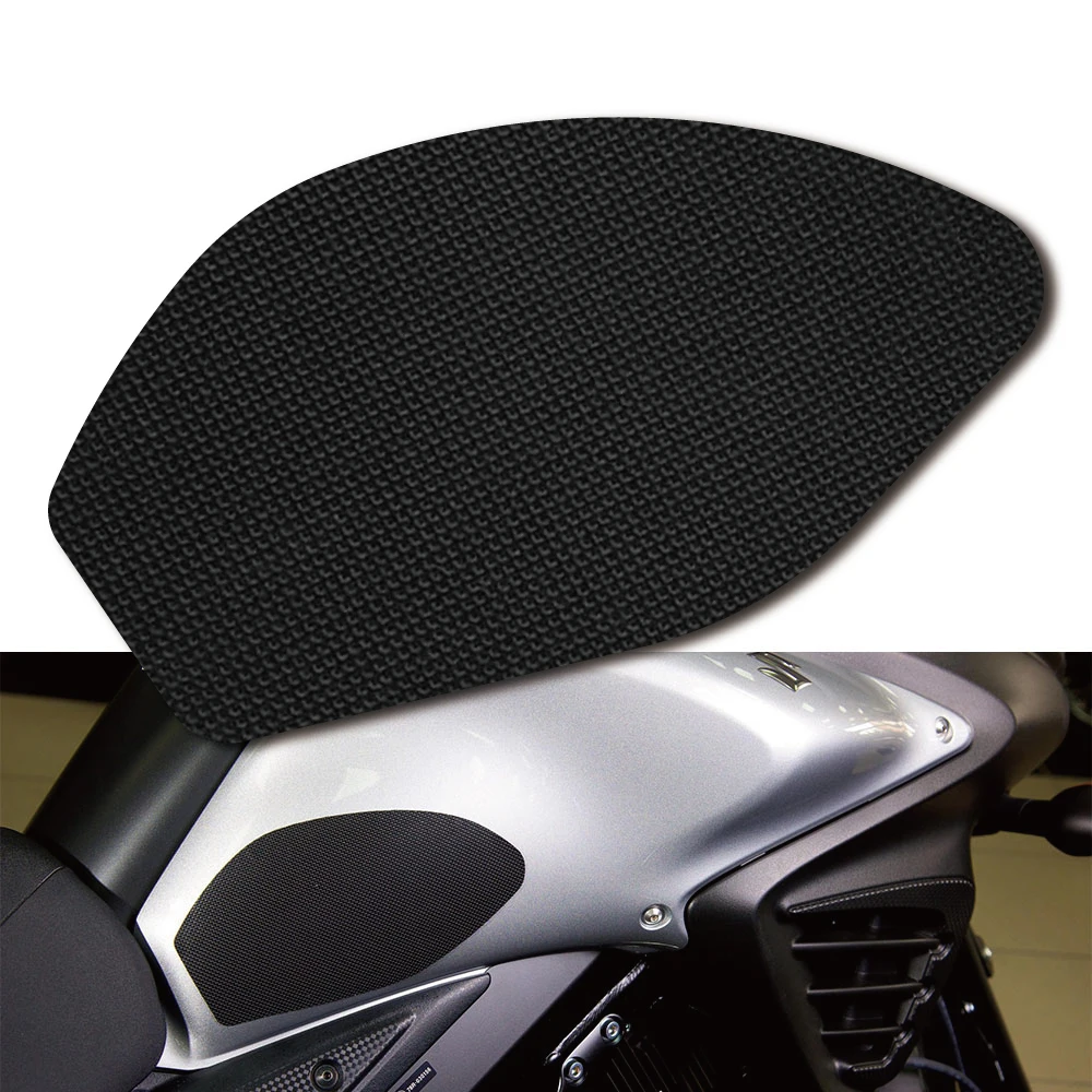 

For SUZUKI V-STROM 600 2012-2016 Tank Traction Grips Pads Silicone Rubber