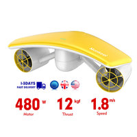 Mankeel Brilliant Quality 2 Engines Sea Scooter Dual Motor Electric Swimming Surfboard Popular Diving Underwater Scooter