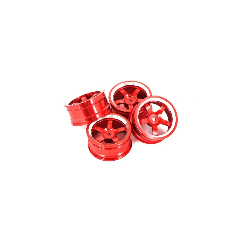 4pcs 1/10 On-Road Drift Sports Car 52*26MM Plating Wheel Hub 1.9Inch Climb Car Wheel Rim For HSP Tamiya HPI Kyosho 94123 D4 TE37